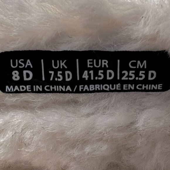 Spenco Mens Birch Slipper Black Herringbone Wool Upper Size 8D - New - Picture 10 of 12